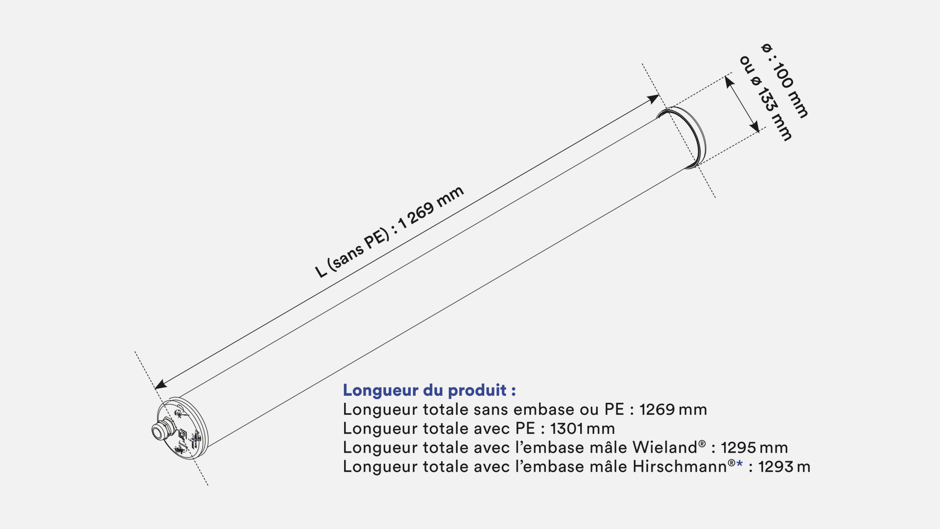 TUKORE Ø100/133